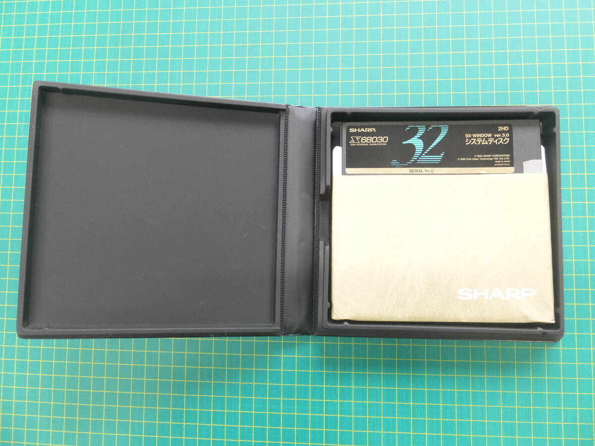 SHARP X68030 personal рабочая станция система диск и т.п. (6 листов )