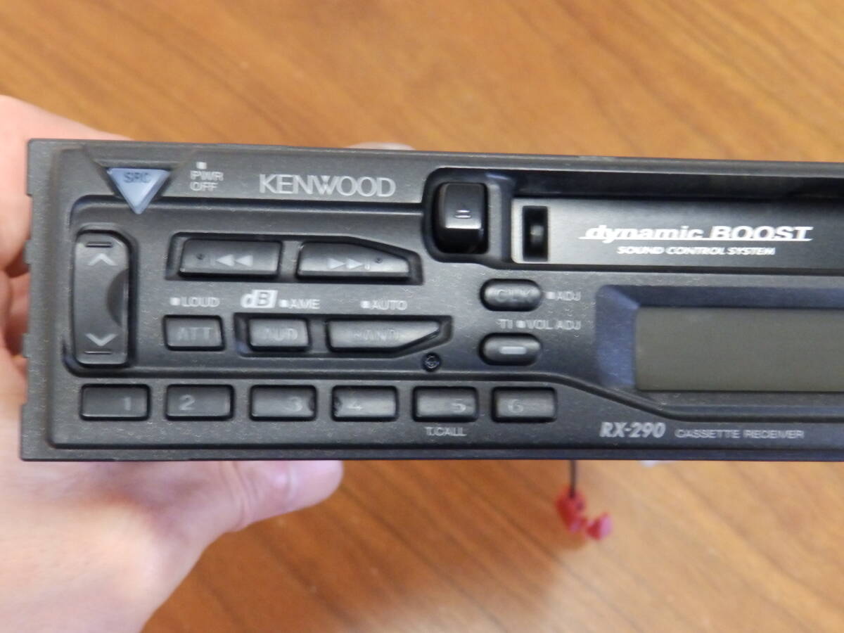 KENWOOD ケンウッド RX-290 1Dサイズ カセットデッキ カセットカーステレオの画像3