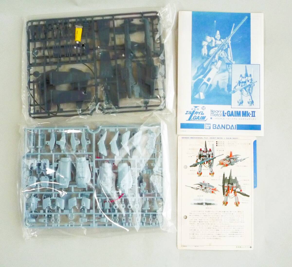 **[ outside fixed form OK] not yet constructed! Bandai Heavy Metal L-Gaim 1/144 L gaim Mark II~1984 year made! box damage have!!~ inside sack unopened goods [ including in a package possible ][GD19B16]*