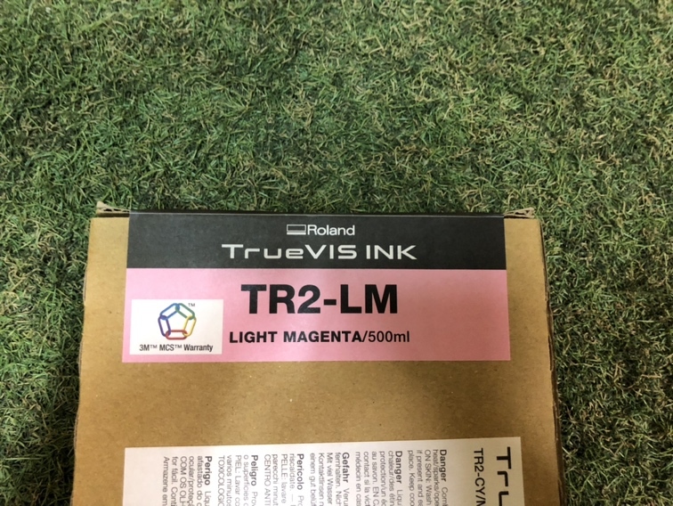 新品 Roland　（ローランド）TrueVIS INK TR2インク TR2-LM（ライトマゼンタ） 500ml 「2175」_画像3