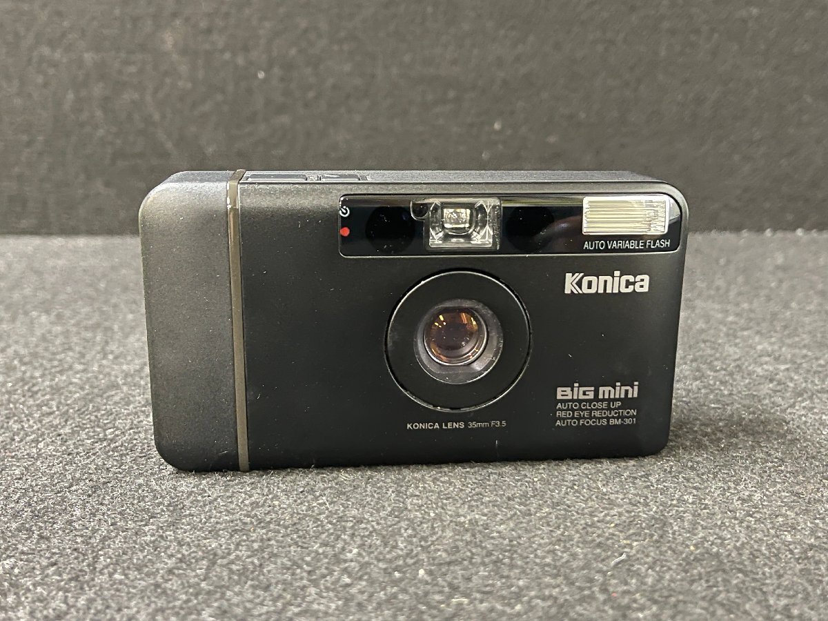 KY0604-76I ゆうパック着払い Konica BiG mini 35mm F3.5 コンパクトカメラ コニカ ビッグミニ フィルムカメラ 光学機器の画像2