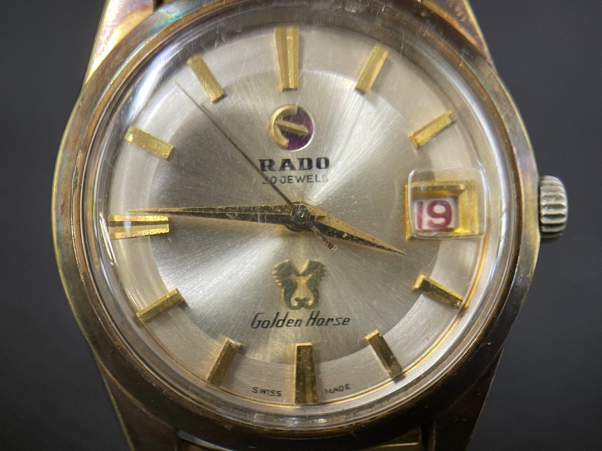 MR0604-96I RADO Golden Horse 30J 腕時計 ラドー ゴールデンホース 30石 自動巻き メンズ腕時計 男性向けの画像2
