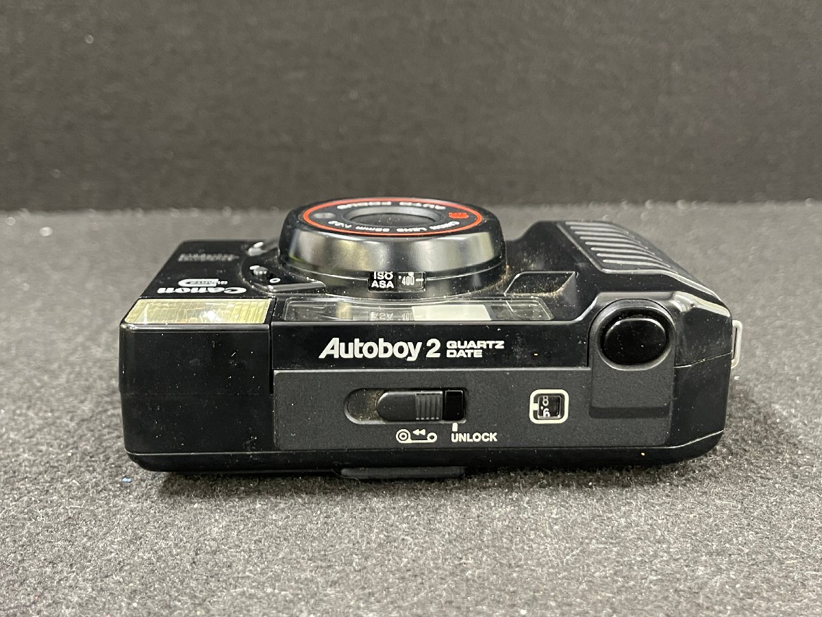 ST0605-11I　ゆうパック着払い　Canon　Autoboy2 QUARTZ DATE　38㎜　1:2.8　コンパクトカメラ　キャノン　フィルムカメラ_画像3