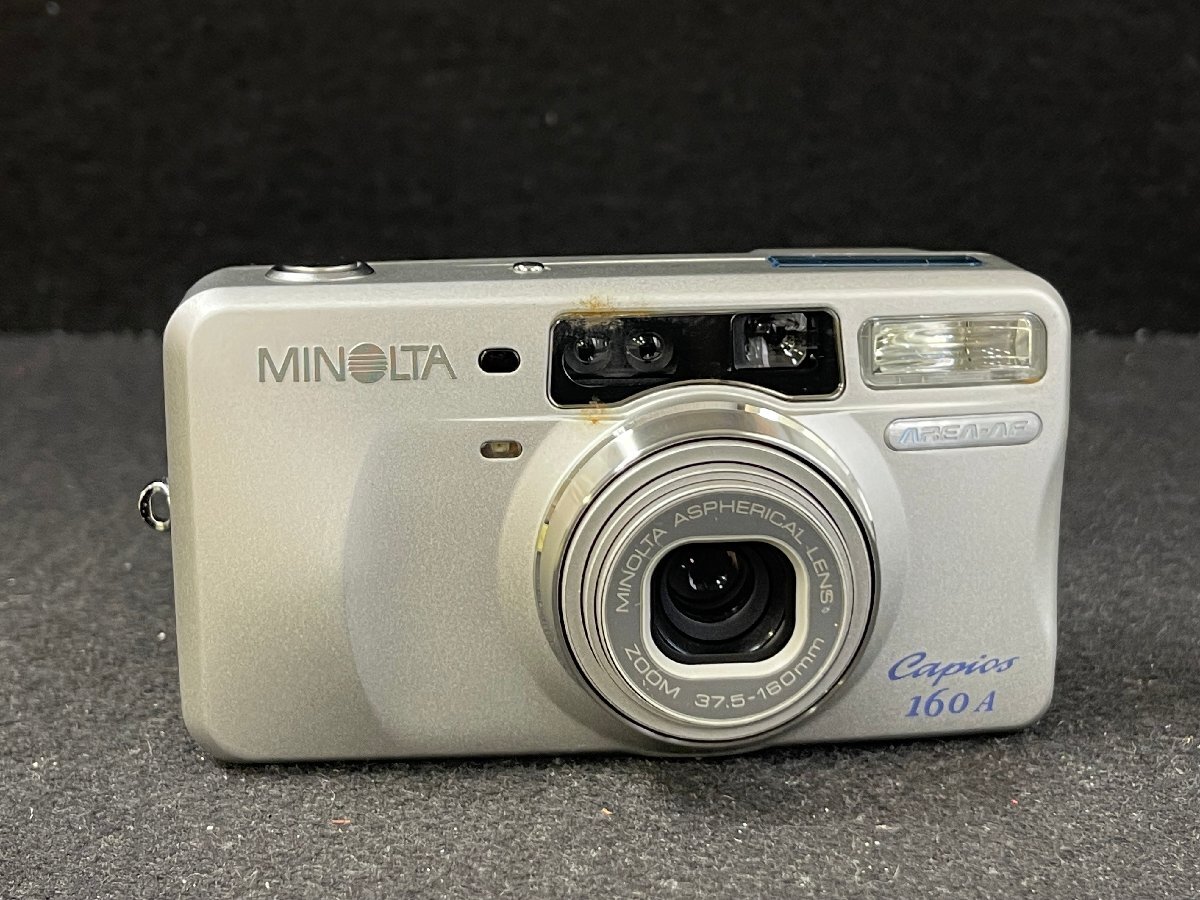 MI0605-11I　ゆうパック着払い　MINOLTA　Capios 160 A　37.5-160ｍｍ　コンパクトカメラ　ミノルタ　カピオス　フィルムカメラ　光学機器_画像2