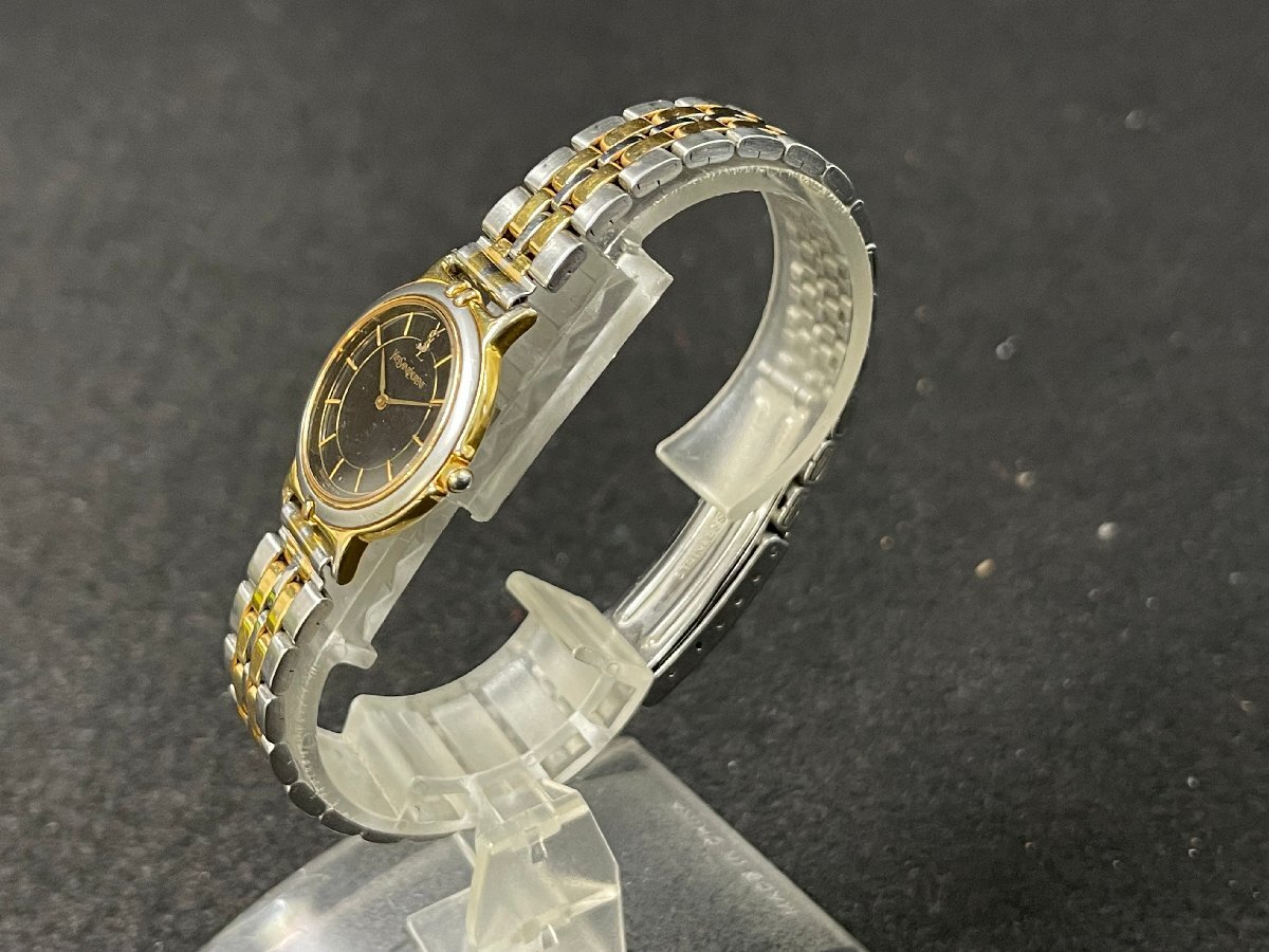 MI0605-18I　Yves Saint Laurent　QUARTZ　2200-228481　腕時計　イヴ・サンローラン　クォーツ　レディース腕時計_画像4
