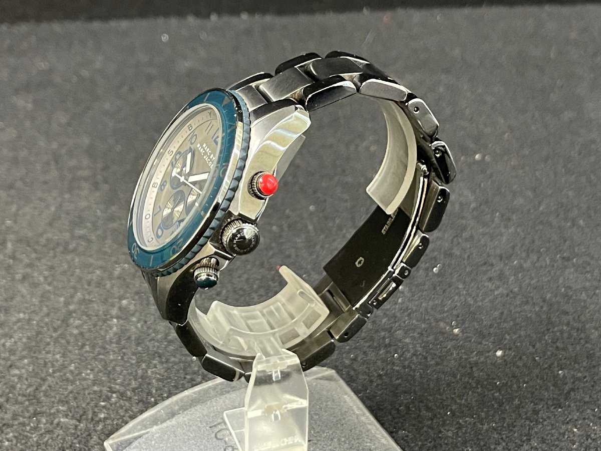 MK0605-21I　MARC BY MARC JACOBS　QUARTZ　MBM5028　腕時計　マークバイマークジェイコブス　クォーツ　クロノグラフ_画像4