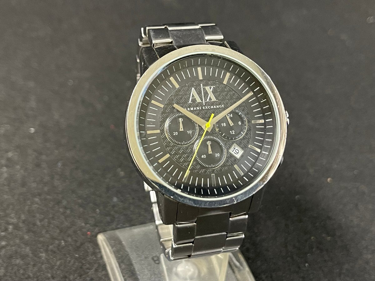 MK0605-20I　ARMANI EXCHANGE　AX2063　腕時計　アルマーニエクスチェンジ　クロノグラフ　クォーツ　メンズ腕時計_画像1