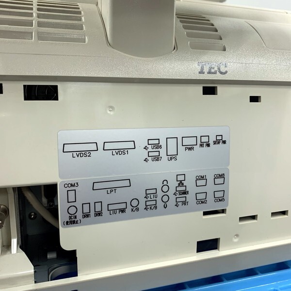 @S1583 現状品/保証無し 東芝テック TEC WILLPOS Mini ASYB-UNIT-ST701(ST-71-SM-1F041-R) BIOSのみ確認_画像7