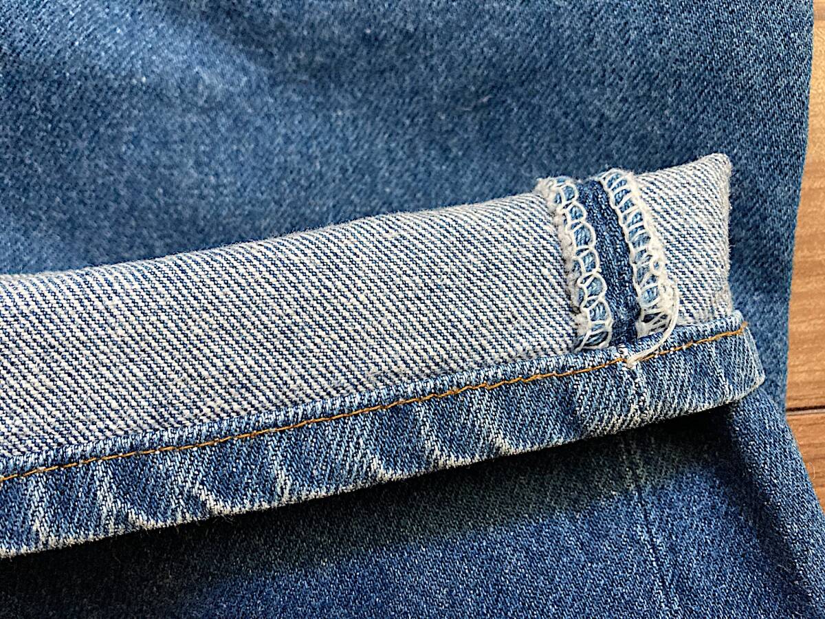 状態良好 80's USA製 Levi's リーバイス 501 デニム ジーンズ 1986年7月 アメリカ製 W29 70cm 古着 アメカジ レギュラーヴィンテージ 濃紺_画像8