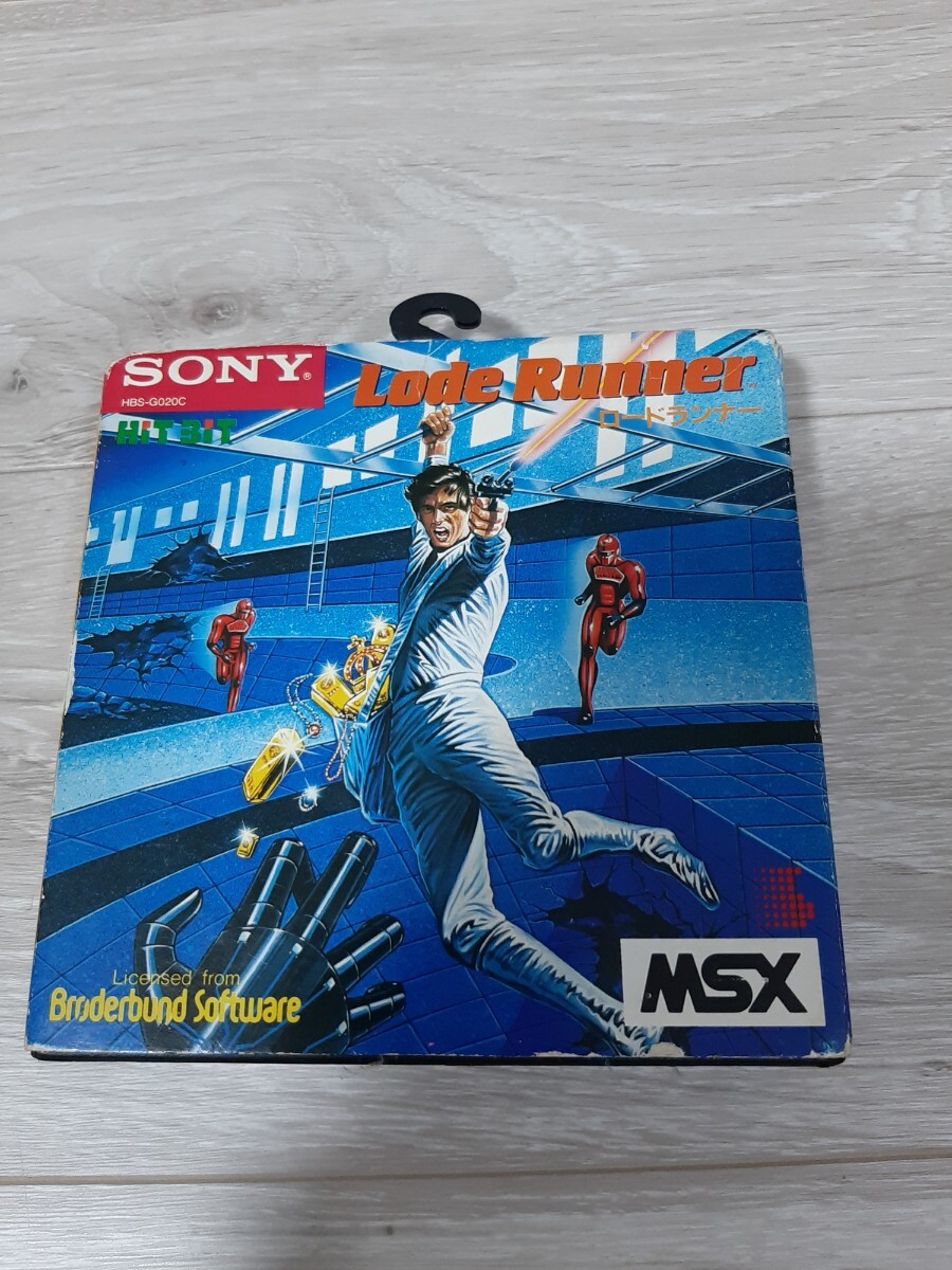 **MSX картридж ROM soft Roadrunner коробка * мнение есть **