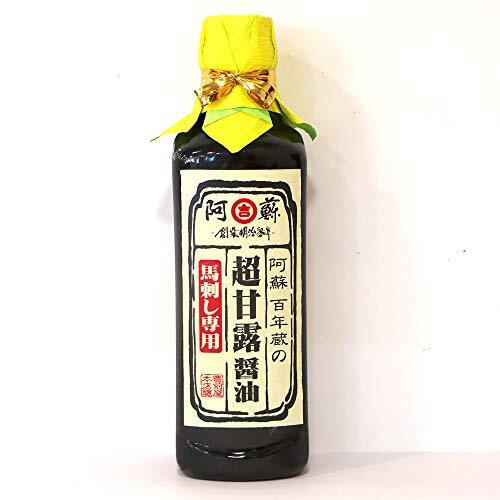  basashi wholesale price exclusive use soy sauce tare(500ml/book@) business use * eat and drink shop direction Kumamoto basashi dot com 
