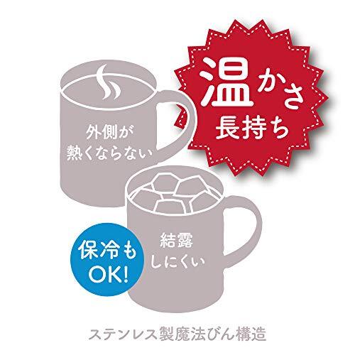 サーモス 真空断熱マグカップ 350ml ミッキー ダークグリーン JDG-350DS DG_画像5