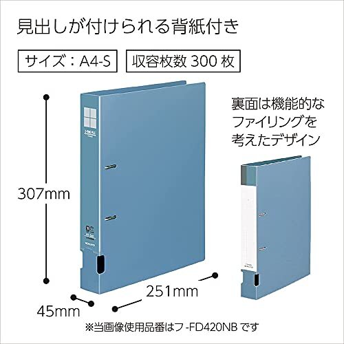 KOKUYO Dリングファイル A4タテ 300枚 ブルー フ-FD430B_画像4