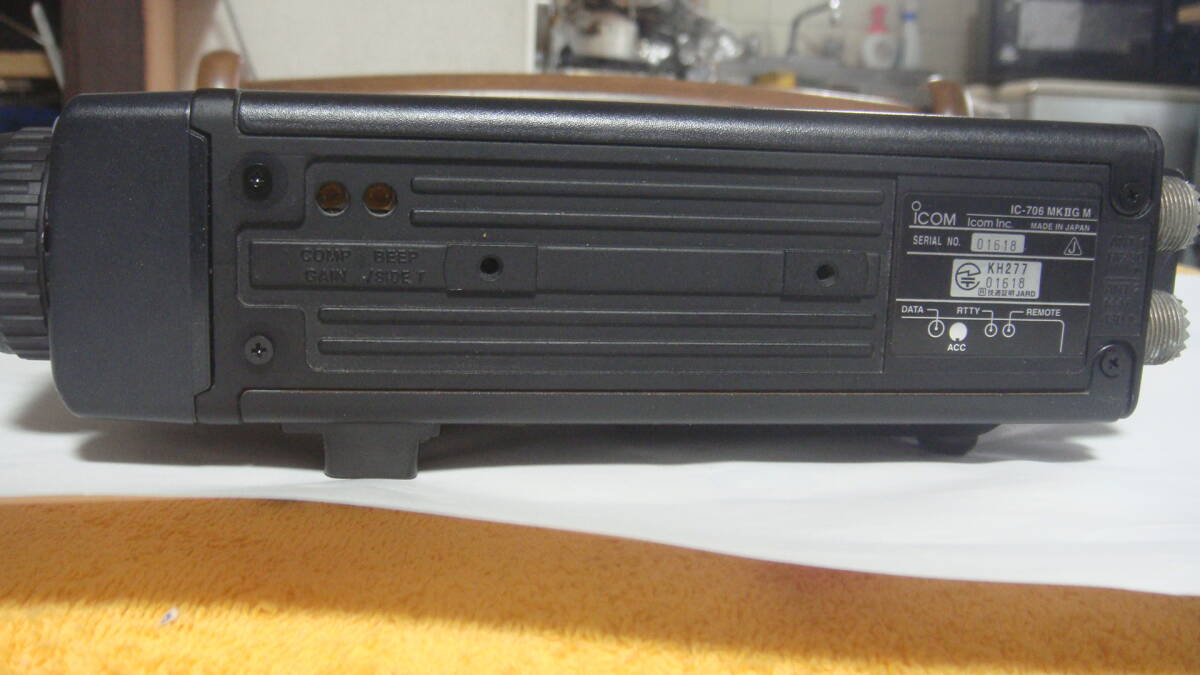 アイコム、ICOM,HF～50～144～433,AllMode,50w機、IC-706MKⅡGM,動美品、，ヤマト、80サイズの画像8