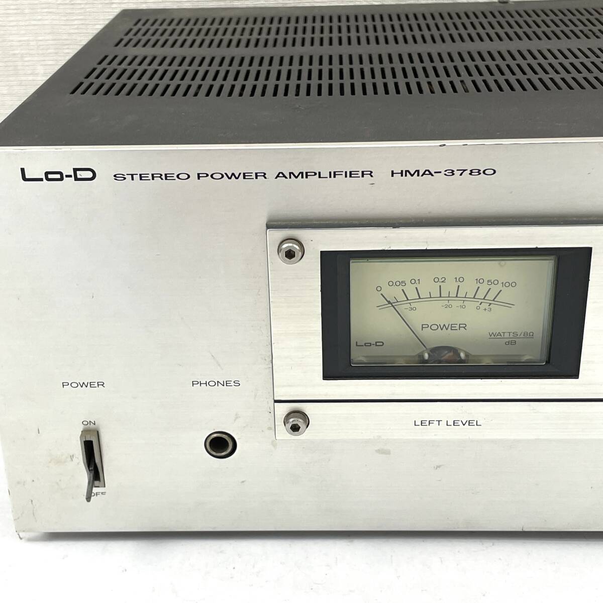 Lo-D パワーアンプ HMA-3780 ローディ 24E 北TK2_画像3