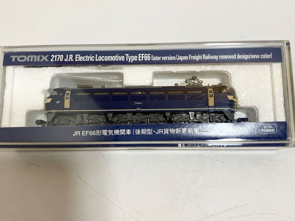 TOMIX Nゲージ ＊JR EF66形電気機関車（後期型・JR貨物新更新車）☆ジャンク品☆鉄道模型 の画像8