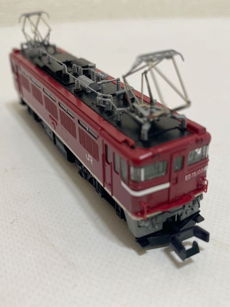 TOMIX Nゲージ ＊JR ED75-1000形電気機関車 （前期型・JR貨物新更新車）☆ジャンク品☆の画像4