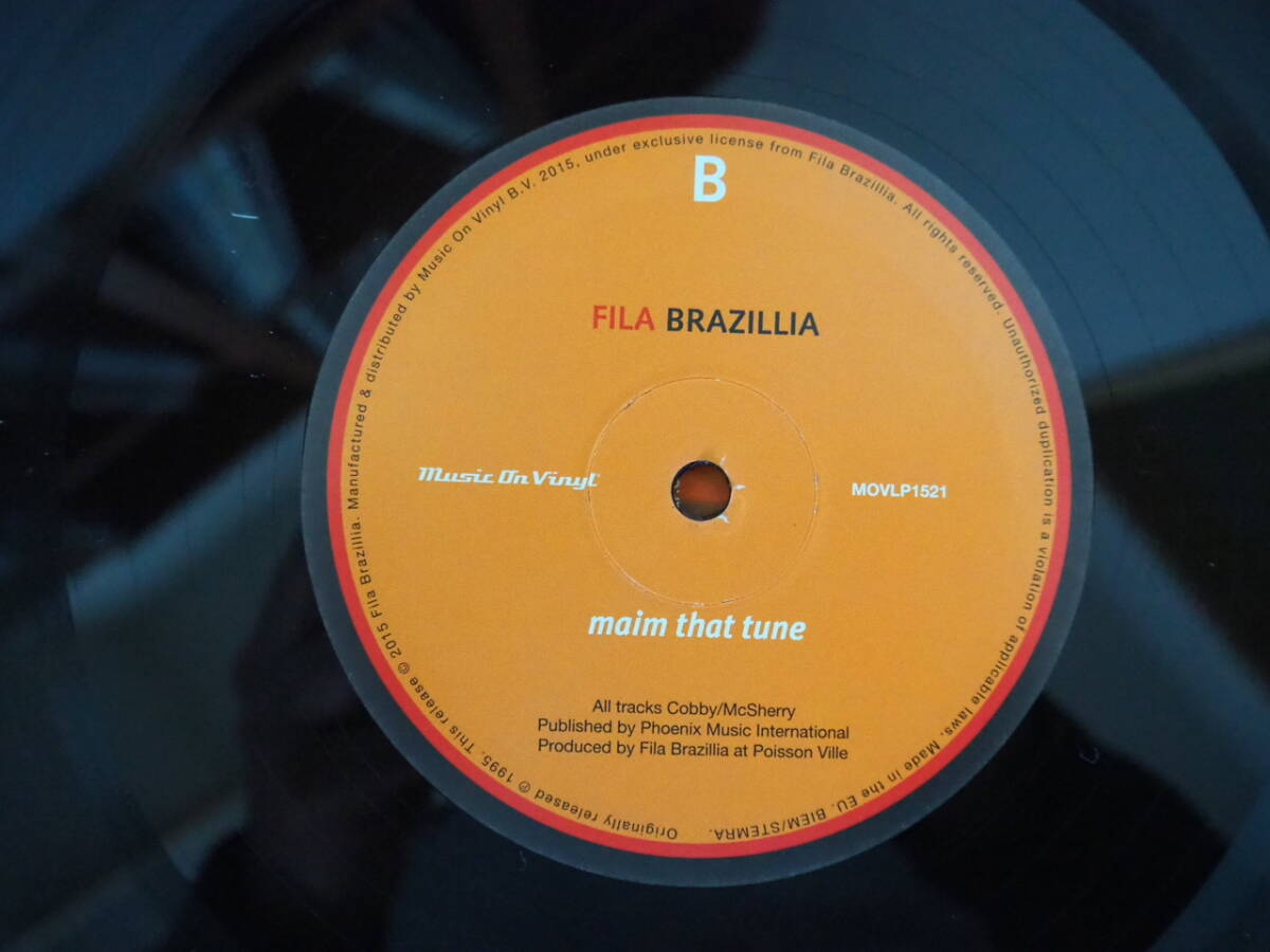 綺麗【クラブジャズLP】FILA BRAZILLIA フィラ・ブラジリア / MAIM THAT TUNE (20TH ANNIVERSARY EDITION)  2LP （MUSIC ON VINYL製）の画像4