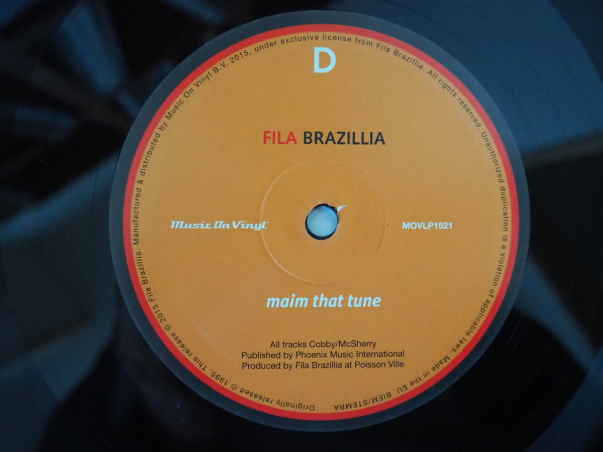 綺麗【クラブジャズLP】FILA BRAZILLIA フィラ・ブラジリア / MAIM THAT TUNE (20TH ANNIVERSARY EDITION)  2LP （MUSIC ON VINYL製）の画像6