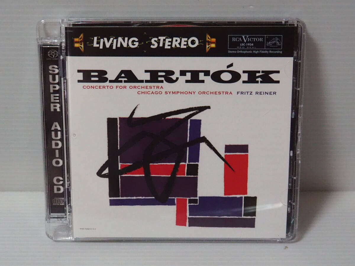 【高音質盤SACD】BARTOK-CONCERTO FOR ORCHESTRA-CSO,REINER ハイブリッド 　 (Analogue Productions製 　型番：CAPC 1934 SA）_画像1