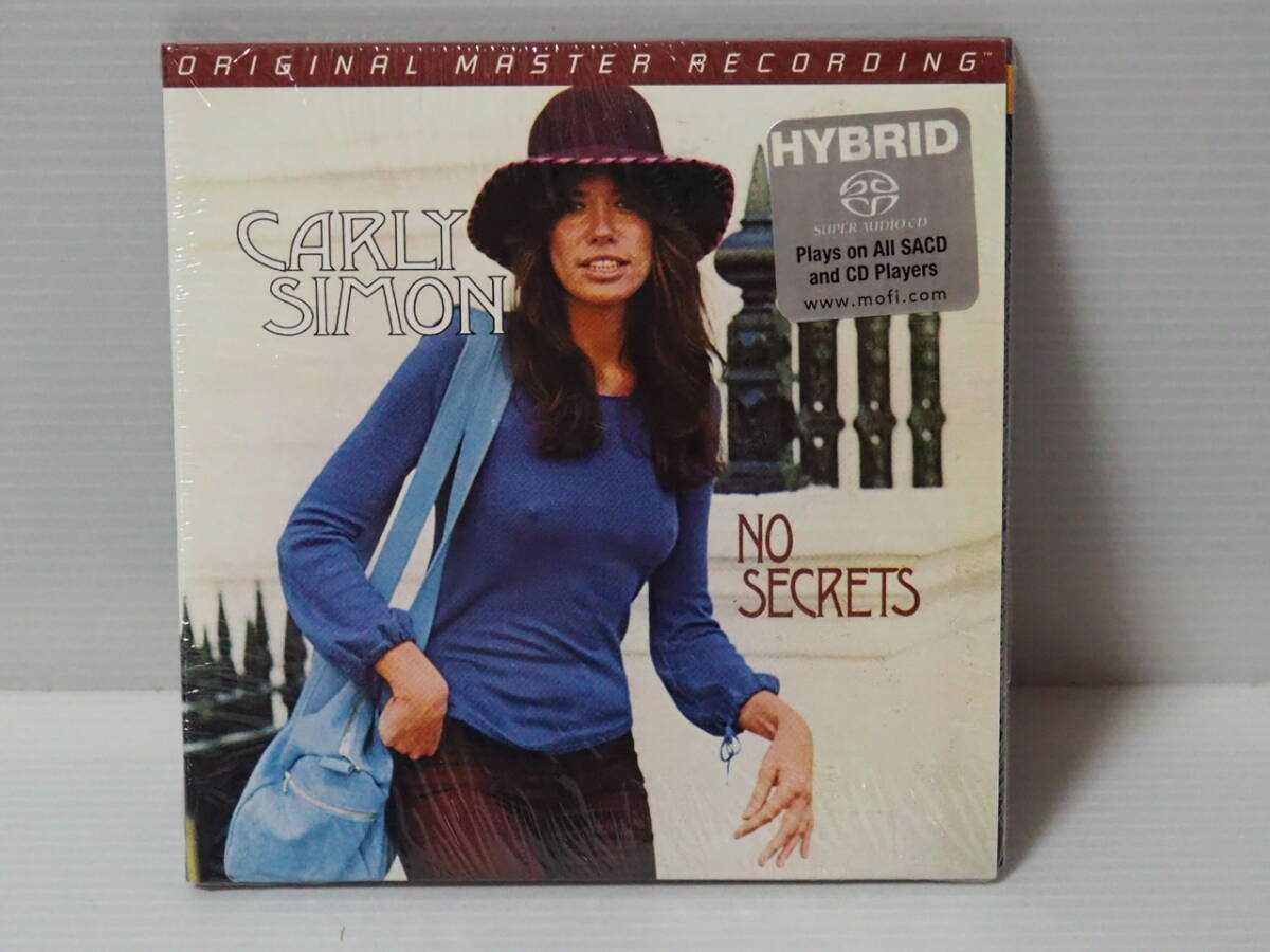 [MFSL paper jacket height sound quality record SACD]CARLY SIMON car Lee Simon / NO SECRETS hybrid (Mobile Fidelity made pattern number :UDSACD 2167)