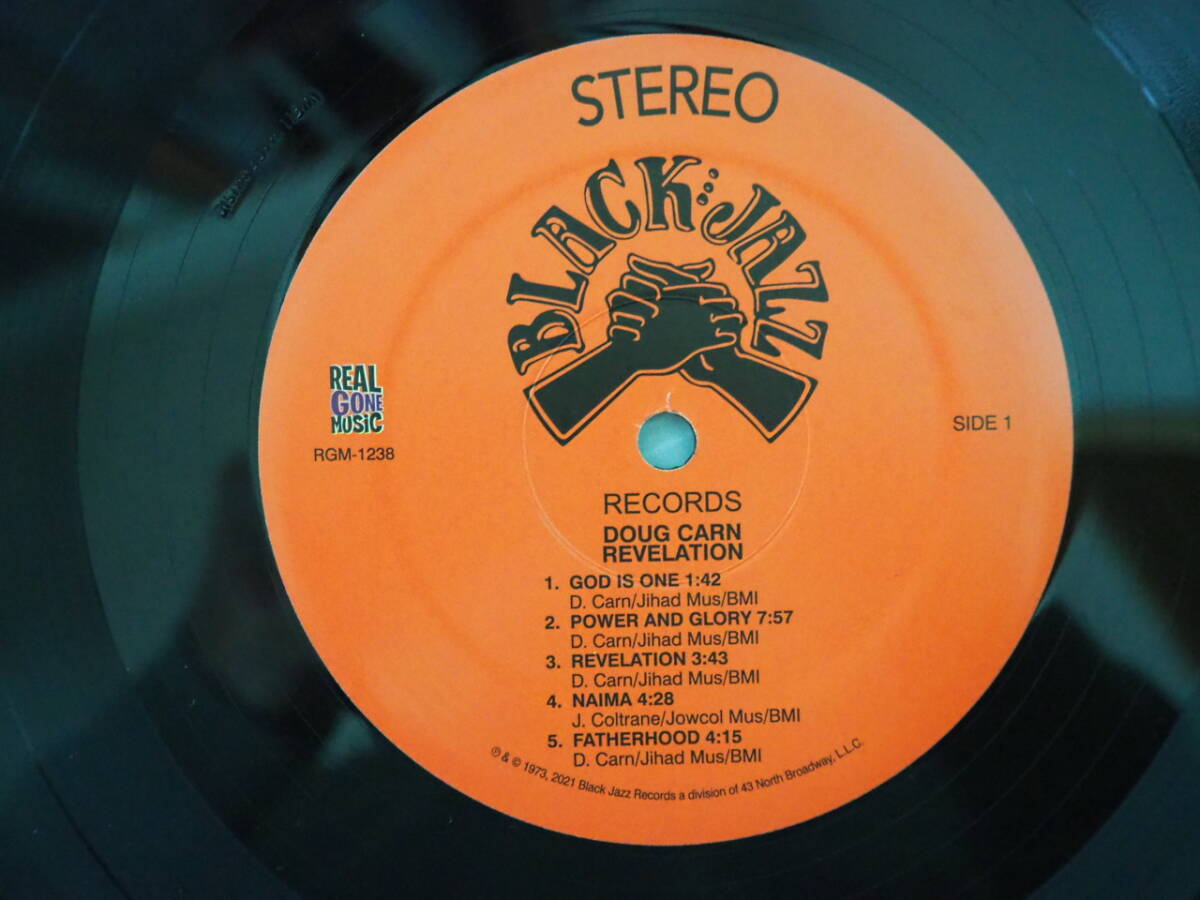 綺麗【BLACK JAZZ LP】Doug Carn ダグ・カーン / リヴェレイション （P-VINE製　 型番：PLP-7170）_画像4