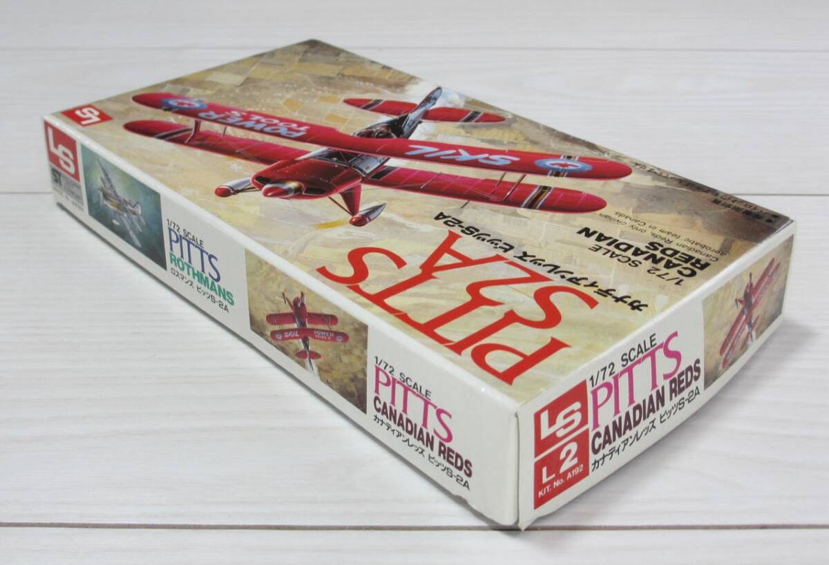 ジャンク ★ LS / エルエス　1/72　CANADIAN REDS PITTS S2A（ 中袋未開封 ）★ カナディアンレッズ ピッツ S-2A　L2 / A192_画像7