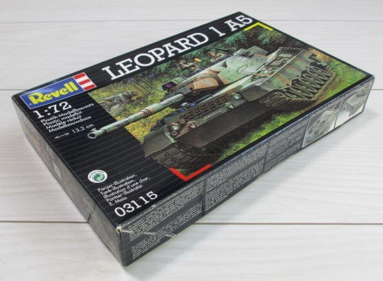  unopened goods * Revell / Revell 1/72 LEOPARD 1 A5 Main Battle Tank *re Opal to1 A5 No.03115