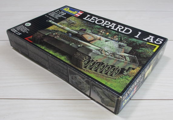  unopened goods * Revell / Revell 1/72 LEOPARD 1 A5 Main Battle Tank *re Opal to1 A5 No.03115