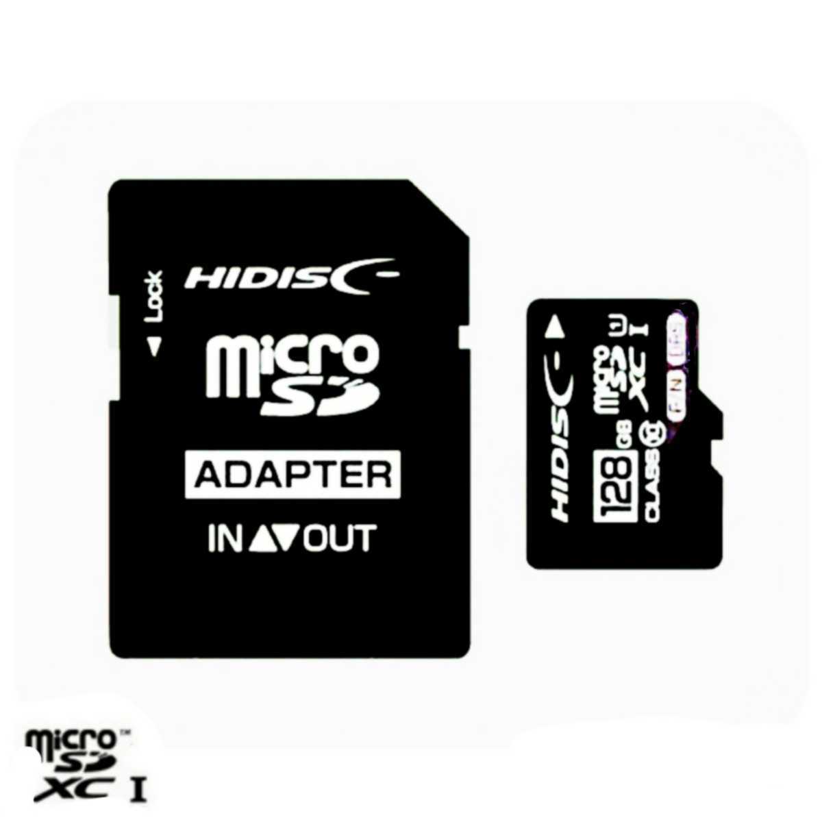 microSDXC128GBメモリーカード(HI-DISC） HDMCSDX128GDS2 2セット 【1円スタート出品・新品・送料無料】_画像3