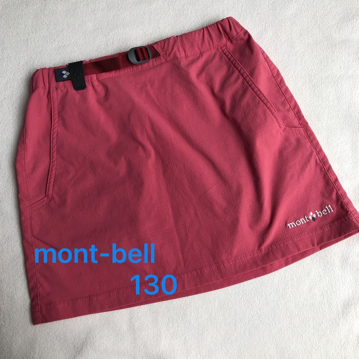 モンベル　mont-bell 130 スカート　ピンク　美品　レア