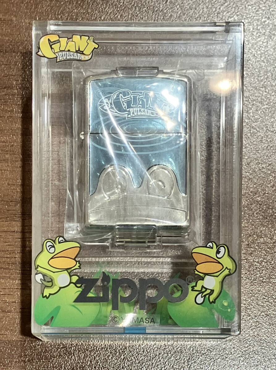 【未使用】⑥Zippo ジッポライター GIANT PULUSAR ジャイアント パルサー パチスロ 喫煙グッズ_画像2