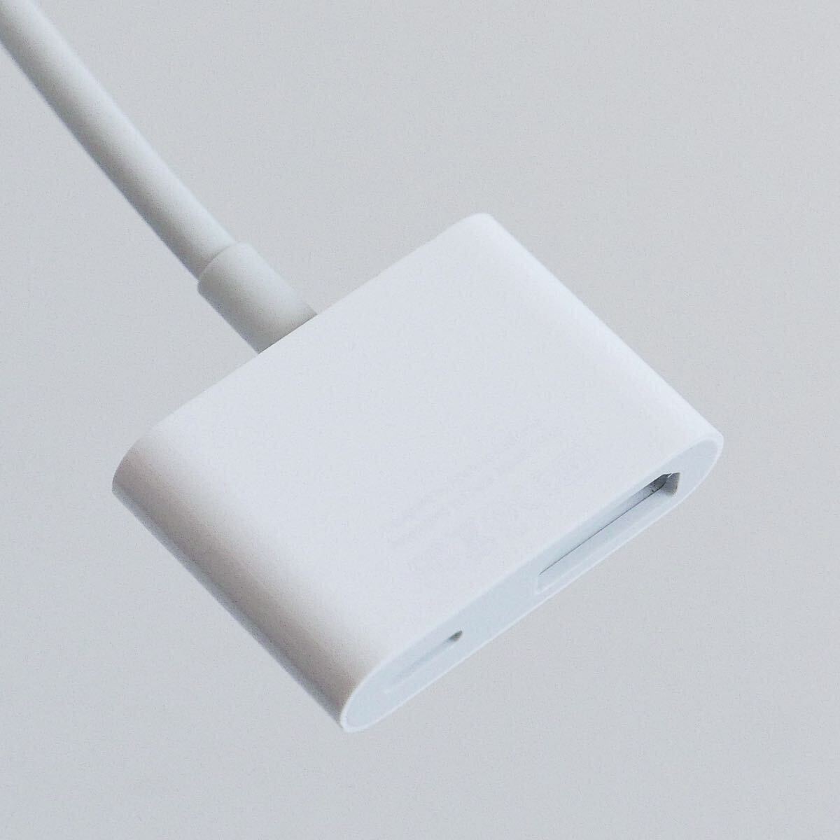 〈即決〉 APPLE アップル 純正品 Lightning - Digital AVアダプタ HDMI A1438 ［ゆうパケット発送対応］の画像5