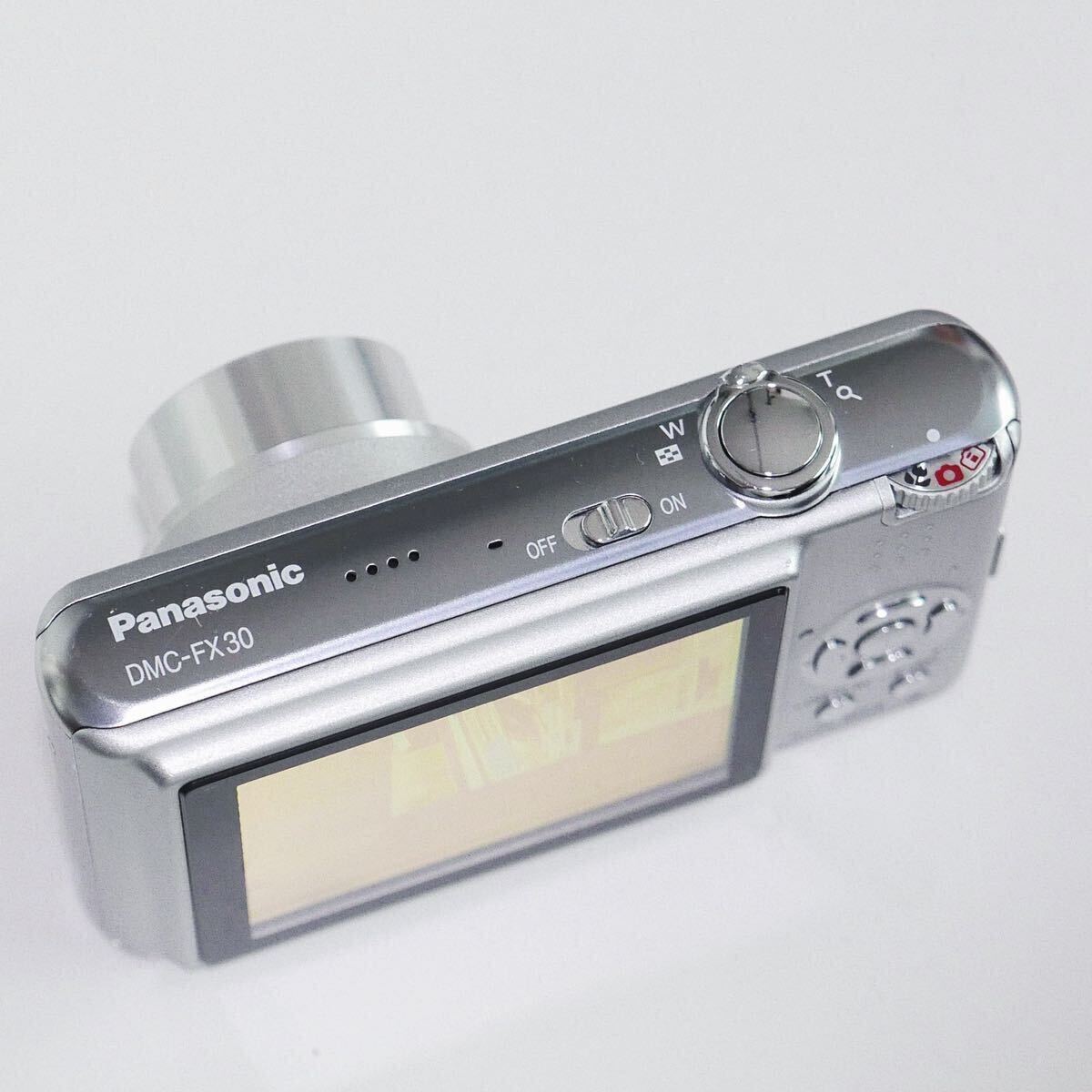 〈即決〉Panasonic パナソニック LUMIX DMC-FX30 LEICA DC VARIO ELMARIT 4.6-16.4mm F2.8-5.6 ASPH. デジタルカメラ _画像3