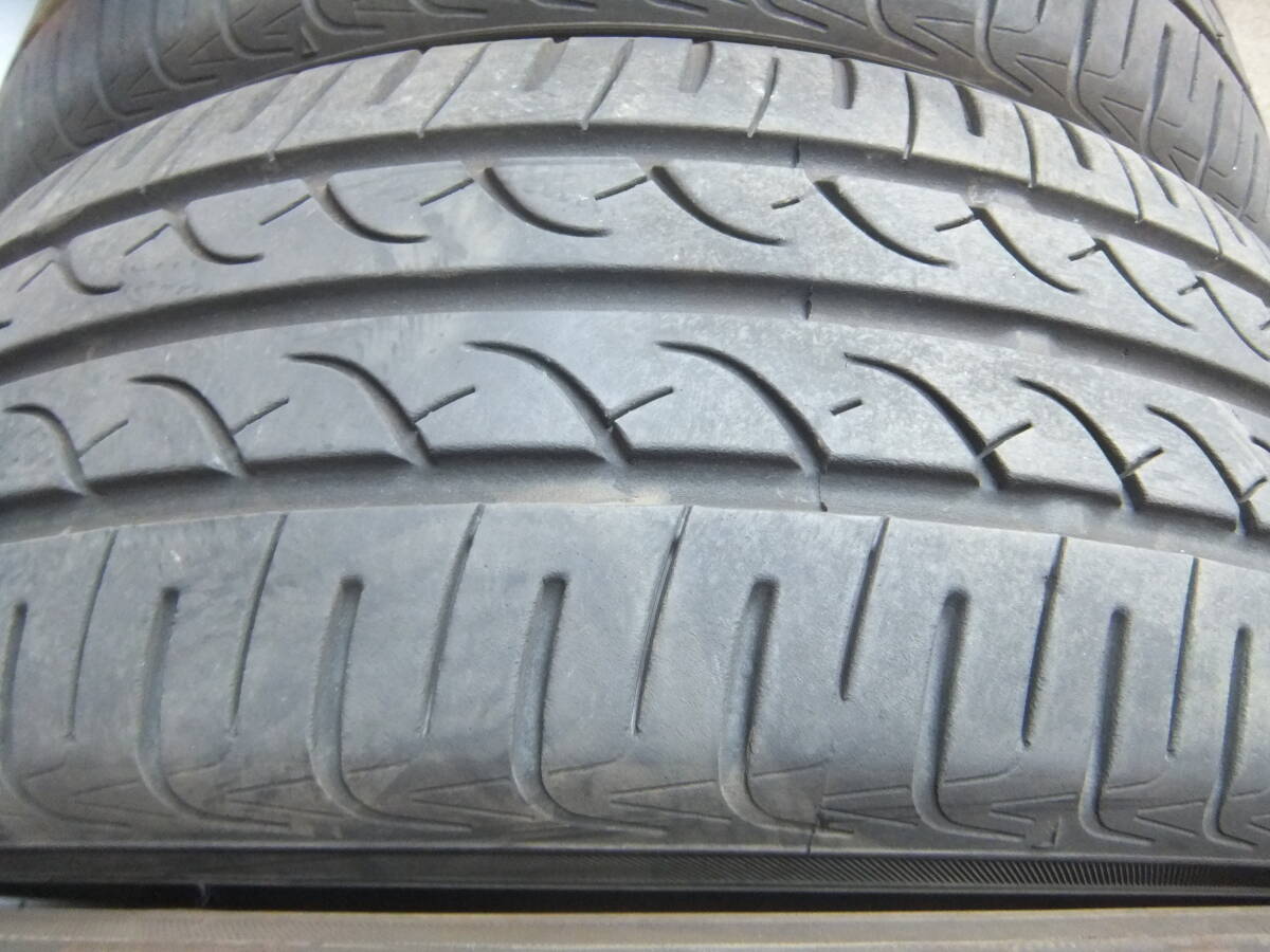 【8分山】165/55R15 ヨコハマ BluEarth AE01☆4本セット 40510 my19 検N-BOX タント ウェイク スペーシア ムーヴ ワゴンR ラパン N-WGN _画像3