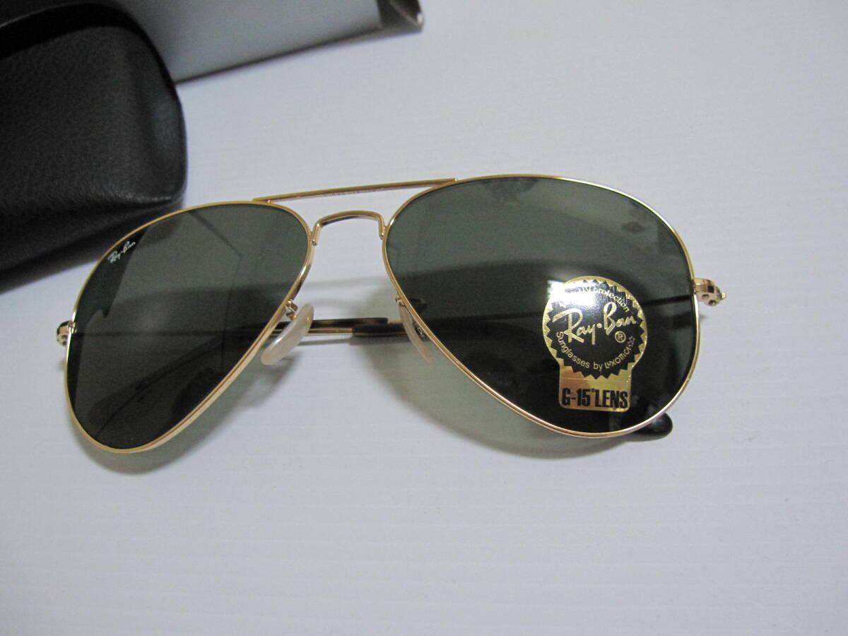 [Ray*Ban RayBan ] unused AVIATOR LARGE METAL sunglasses 0RB3025 181 size 58 case attaching 