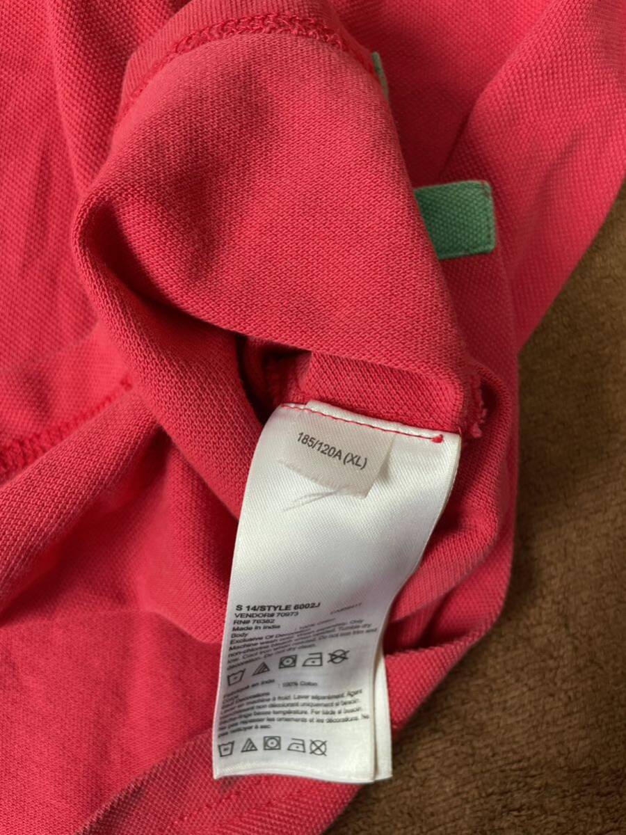 Timberland ティンバーランド ポロシャツ XLサイズ ピンク