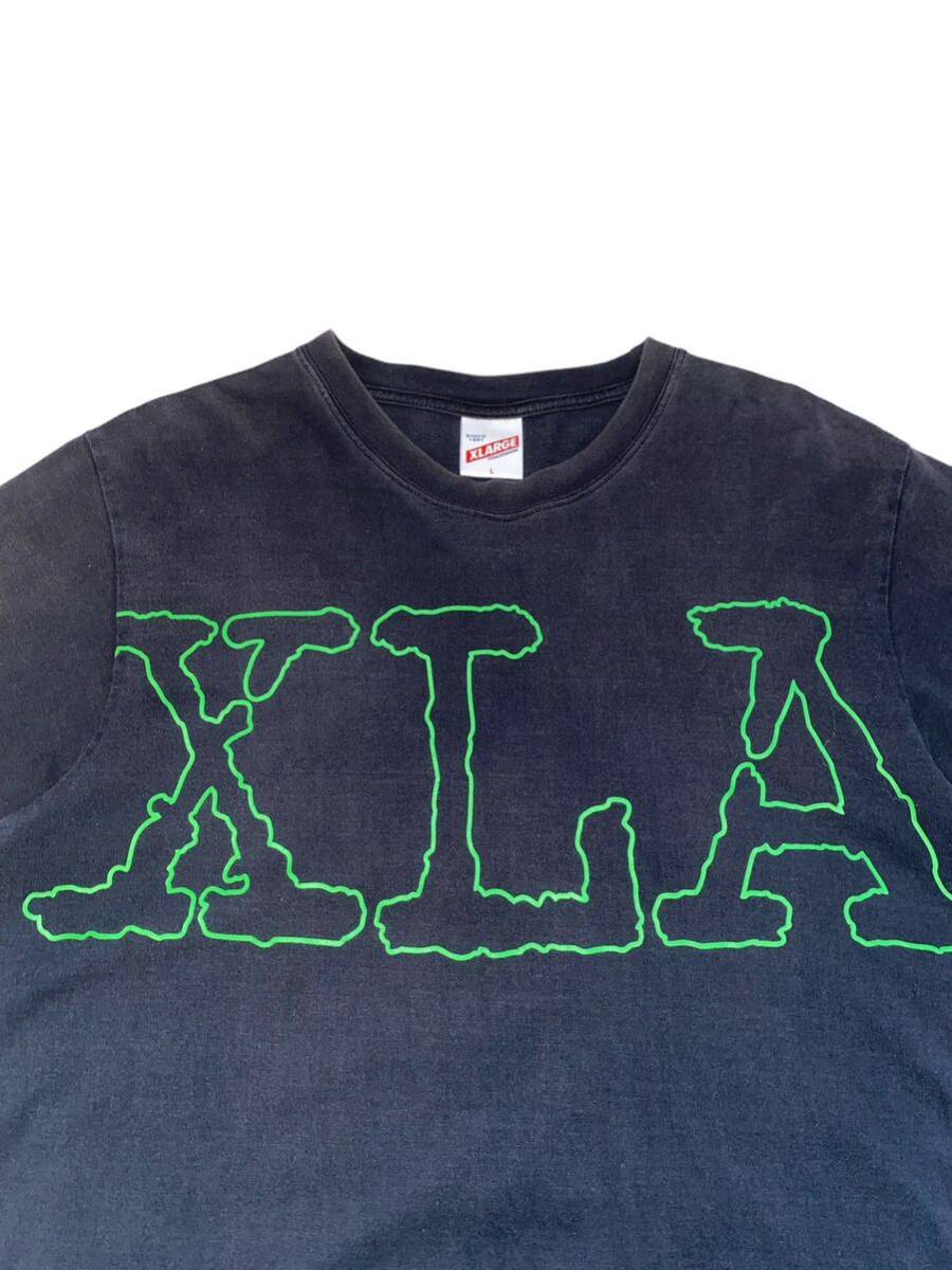 XLARGE エクストララージ Tシャツ 半袖 トップス プリントロゴ メンズL_画像4
