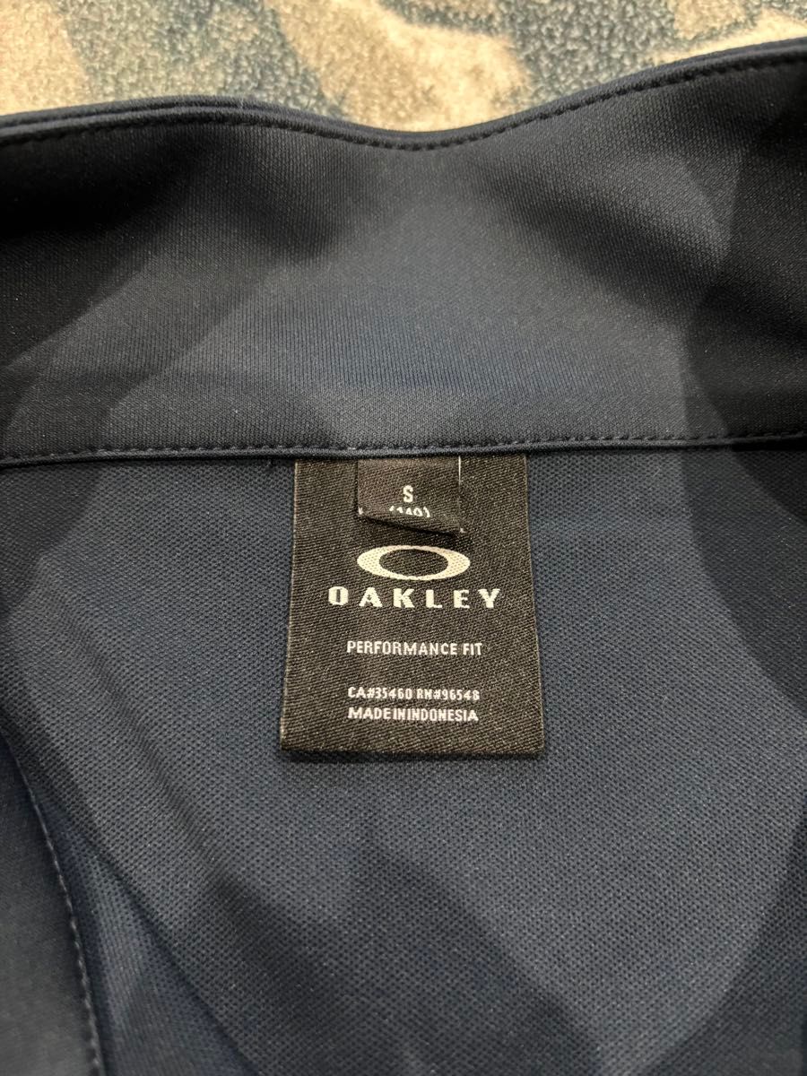 オークリー　OAKLEY ジャージ　上着　紺　140