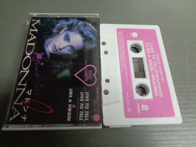  cassette / Madonna / single * cassette livu*tu*teru