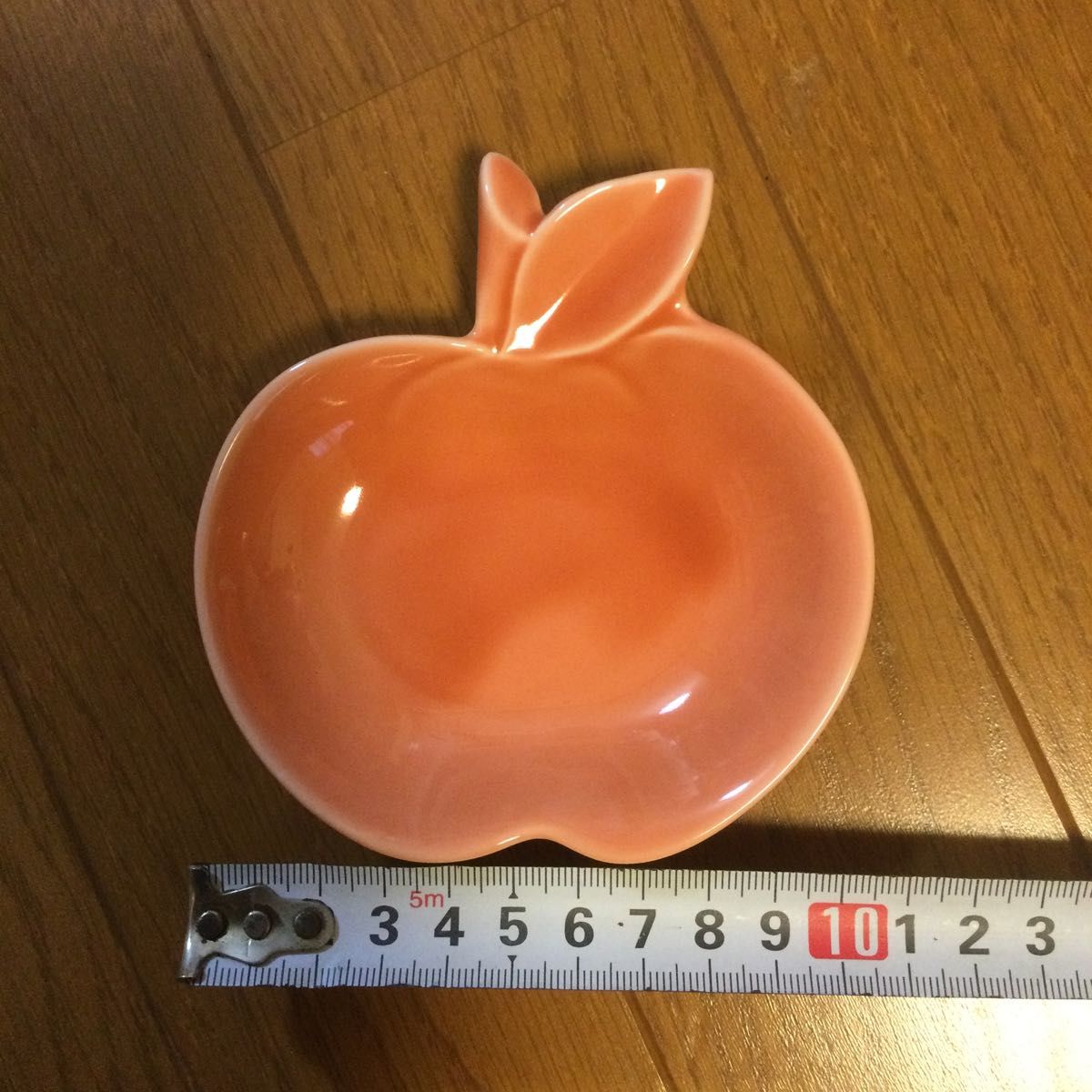 りんごの小皿(リンゴの小さいプレート) 陶器製