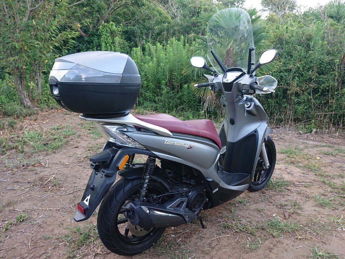  Kymco ta-se Lee S 125 low running 7813 kilo full normal mandatory vehicle liability insurance guarantee . peace 7 year 12 month till equipped high wheel scooter 