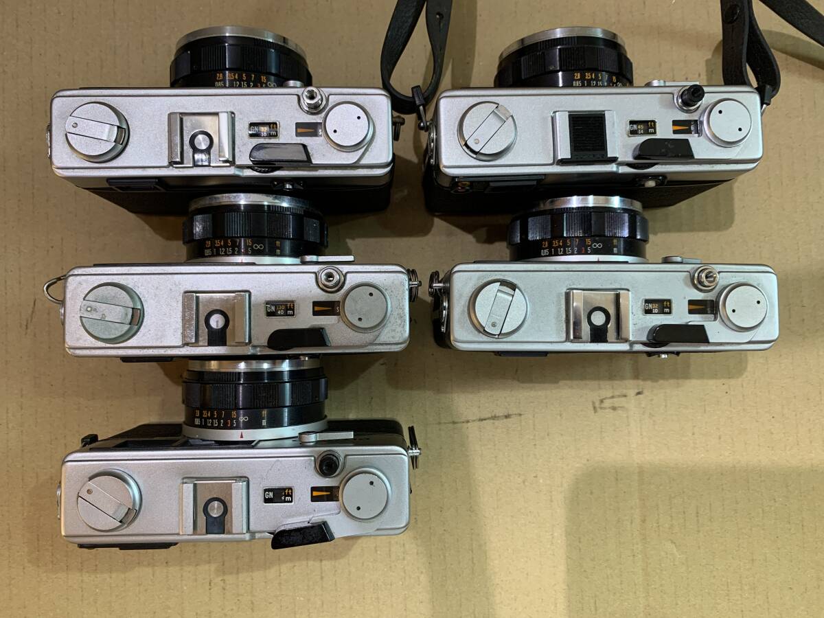 【5個】オリンパス OLYMPUS 35 DC ×5個 /F.ZUIKO 40mm F1.7 /カメラ 動作未確認 まとめて ジャンク セット まとめ (683)の画像6