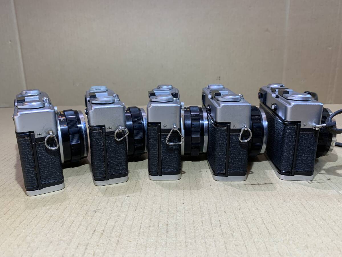 【5個】オリンパス OLYMPUS 35 DC ×5個 /F.ZUIKO 40mm F1.7 /カメラ 動作未確認 まとめて ジャンク セット まとめ (683)の画像8