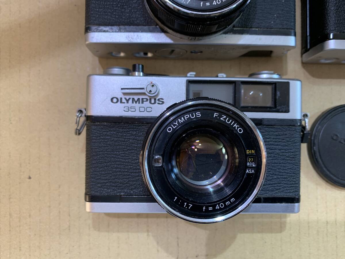 【5個】オリンパス OLYMPUS 35 DC ×5個 /F.ZUIKO 40mm F1.7 /カメラ 動作未確認 まとめて ジャンク セット まとめ (683)の画像4
