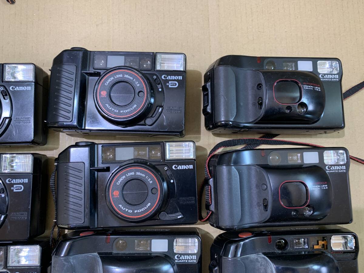 【19個】キャノン Canon Autoboy 2/3/大量 コンパクトカメラ 動作未確認 まとめて ジャンク セット まとめ (726)_画像4