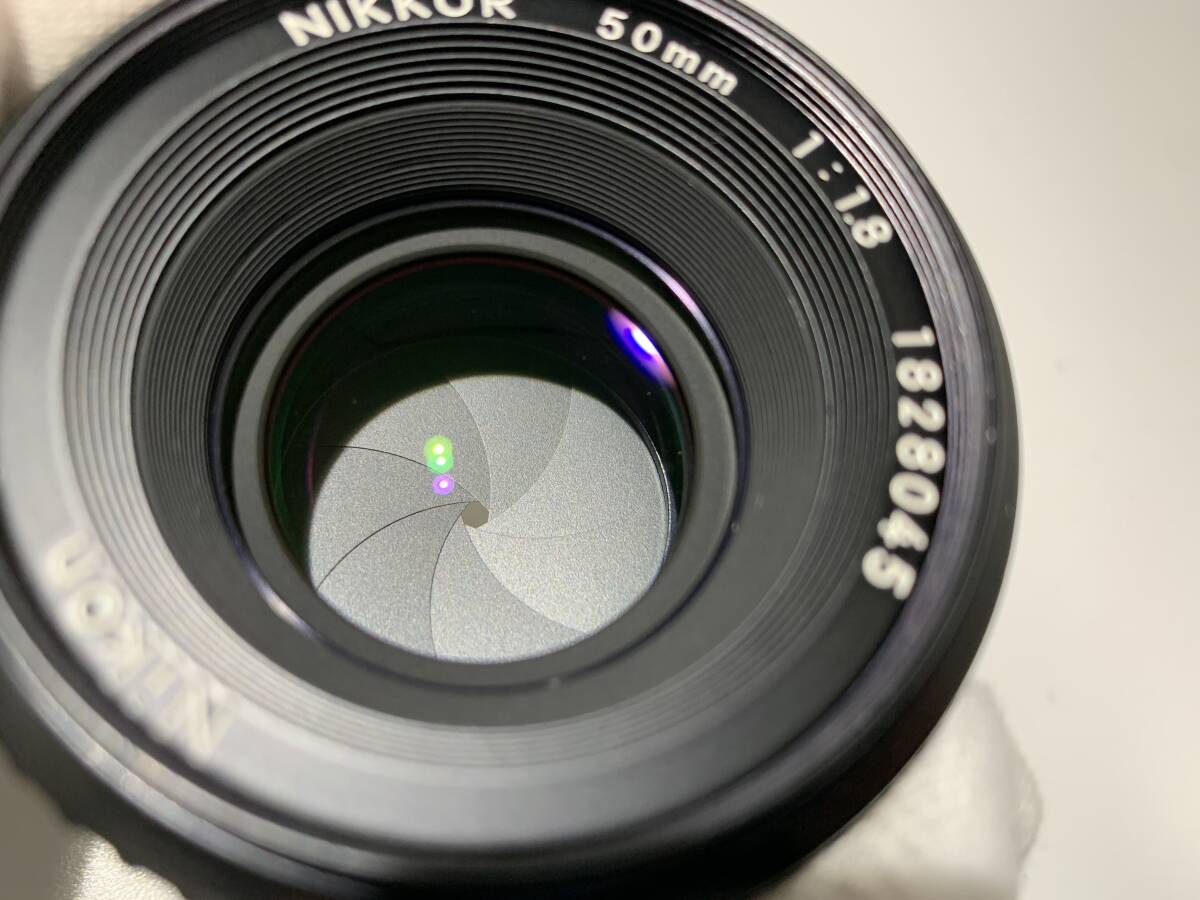  Nikon Nikon Ai NIKKOR 50mm F1.8 lens (750)