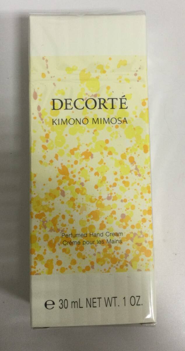 [24586]DECORTE cosme Decorte ki mono mimo The puff .-mdo hand cream 30g