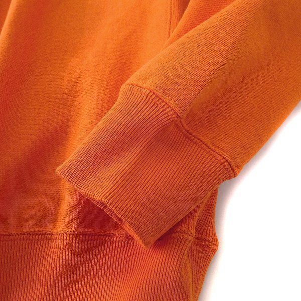  new goods UNITED ARROWSko-en reverse side wool heavy weight to crew neck sweat L orange [I47386] men's coen sweatshirt pull over 