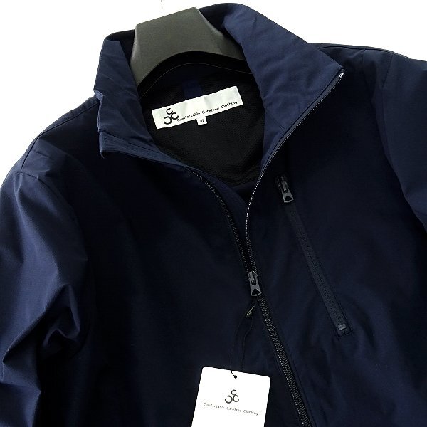  new goods CCC closing water-repellent stretch high performance blouson LL navy blue [JCF200_540] Comfortable Carefree Clothing jacket outdoor 